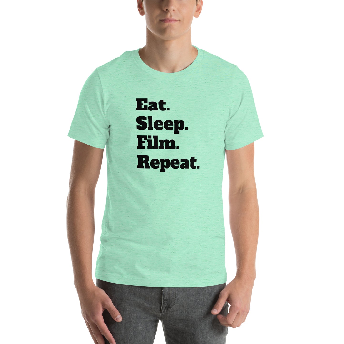 Eat Sleep Film Repeat! | T-Shirt
