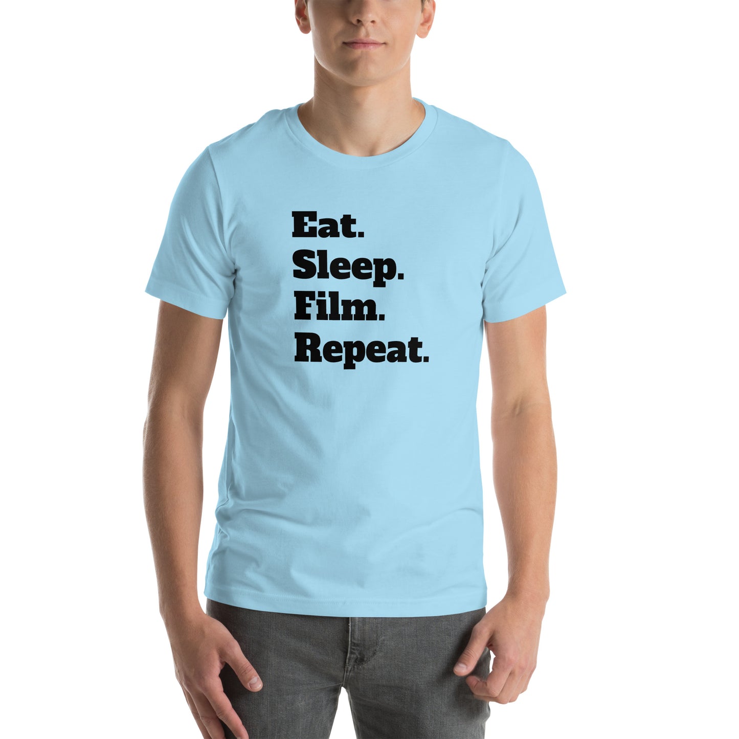 Eat Sleep Film Repeat! | T-Shirt