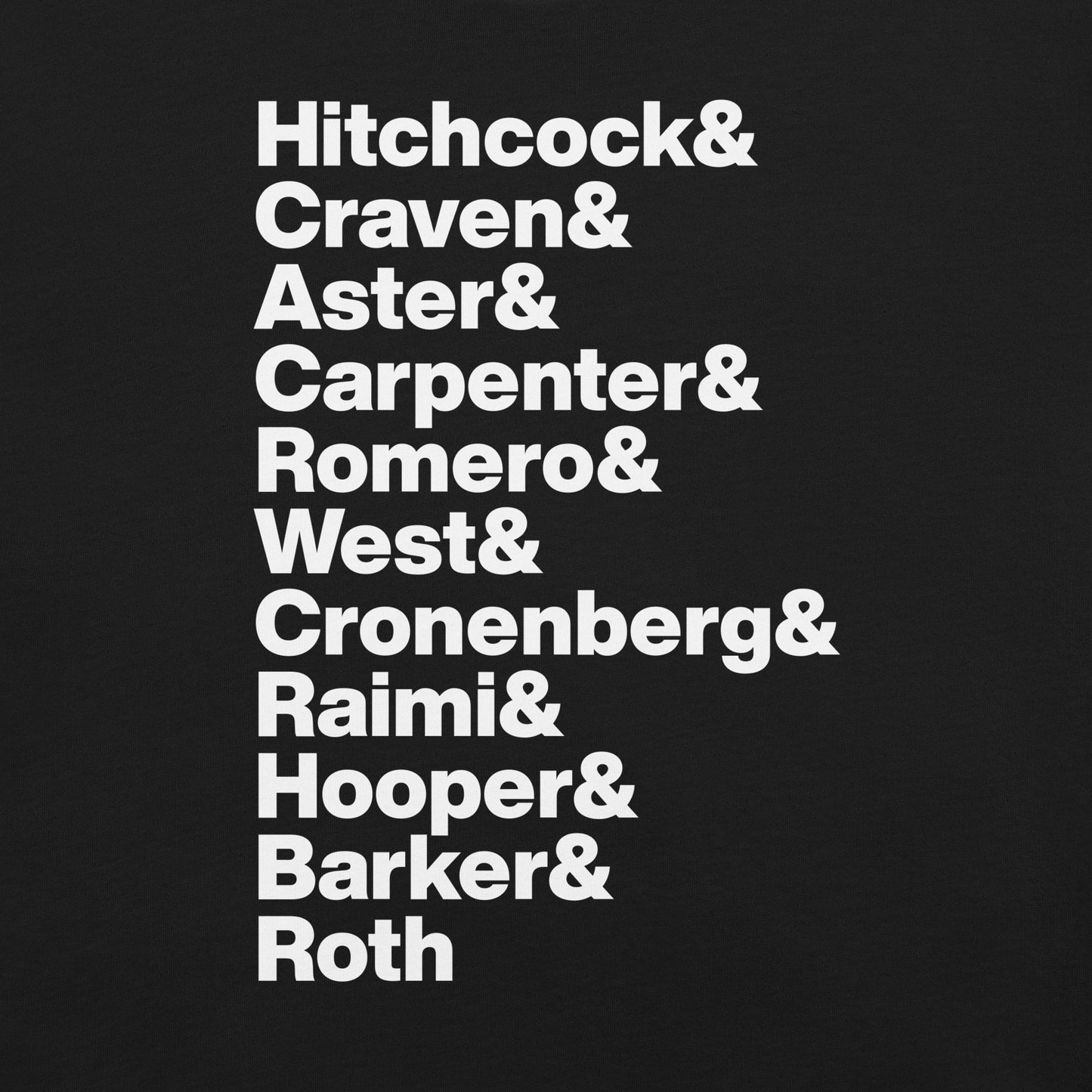 Horror Directors | T-Shirt